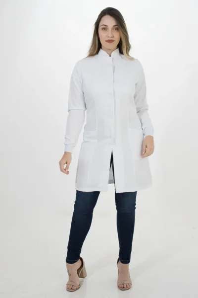 Jaleco Feminino 1043 – Botão DeBran, gabardine