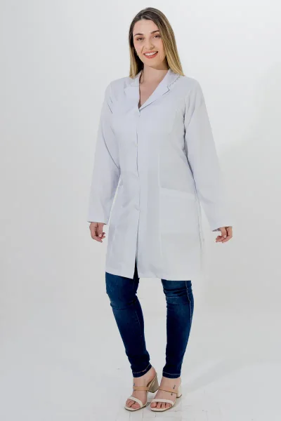Jaleco Feminino 1050 – Botão DeBran, gabardine