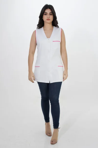 Jaleco Feminino 1072 – Botão DeBran, gabardine