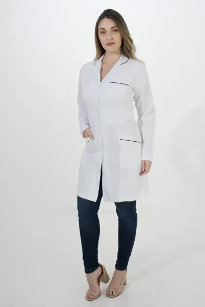 Jaleco Feminino 1073 – Botão DeBran, gabardine