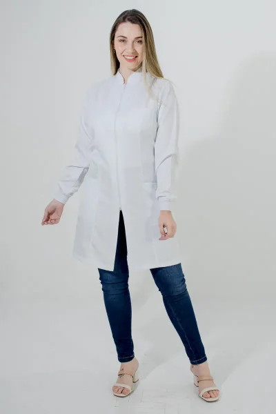 Jaleco feminino 2035 – Zíper DeBran, gabardine
