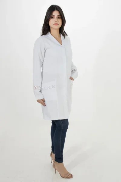 Jaleco Feminino 2044 – Botão DeBran, gabardine