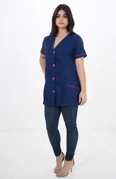 Jaleco Feminino 2048 – Botão DeBran, gabardine