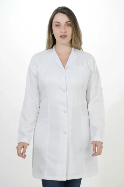 Jaleco Feminino 2049 – Botão DeBran, gabardine
