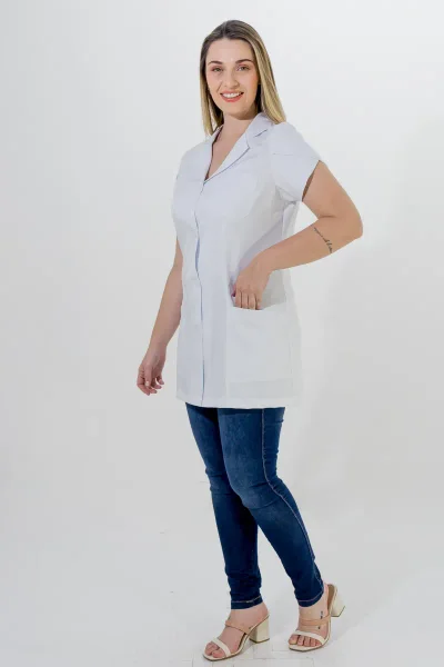 Jaleco Feminino 2061 – Botão DeBran, gabardine