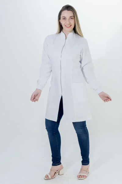 Jaleco Feminino 2082 – Zíper DeBran, gabardine