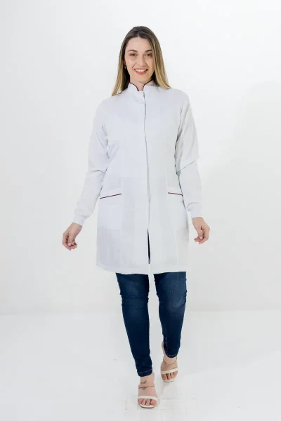 Jaleco Feminino 2084 – Botão DeBran, gabardine