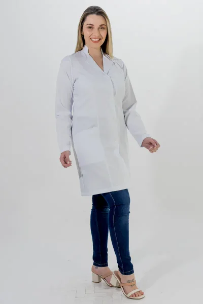 Jaleco Feminino 2085 – Botão DeBran, gabardine