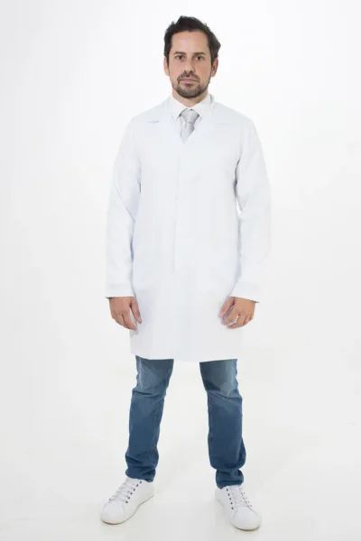 Jaleco Masculino 1003 – Botão DeBran, gabardine
