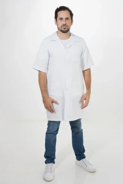 Jaleco Masculino 1022 – Botão DeBran, gabardine