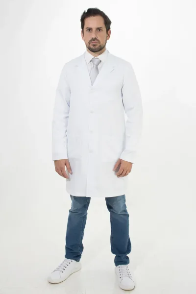 Jaleco Masculino 2069 – Botão DeBran, gabardine